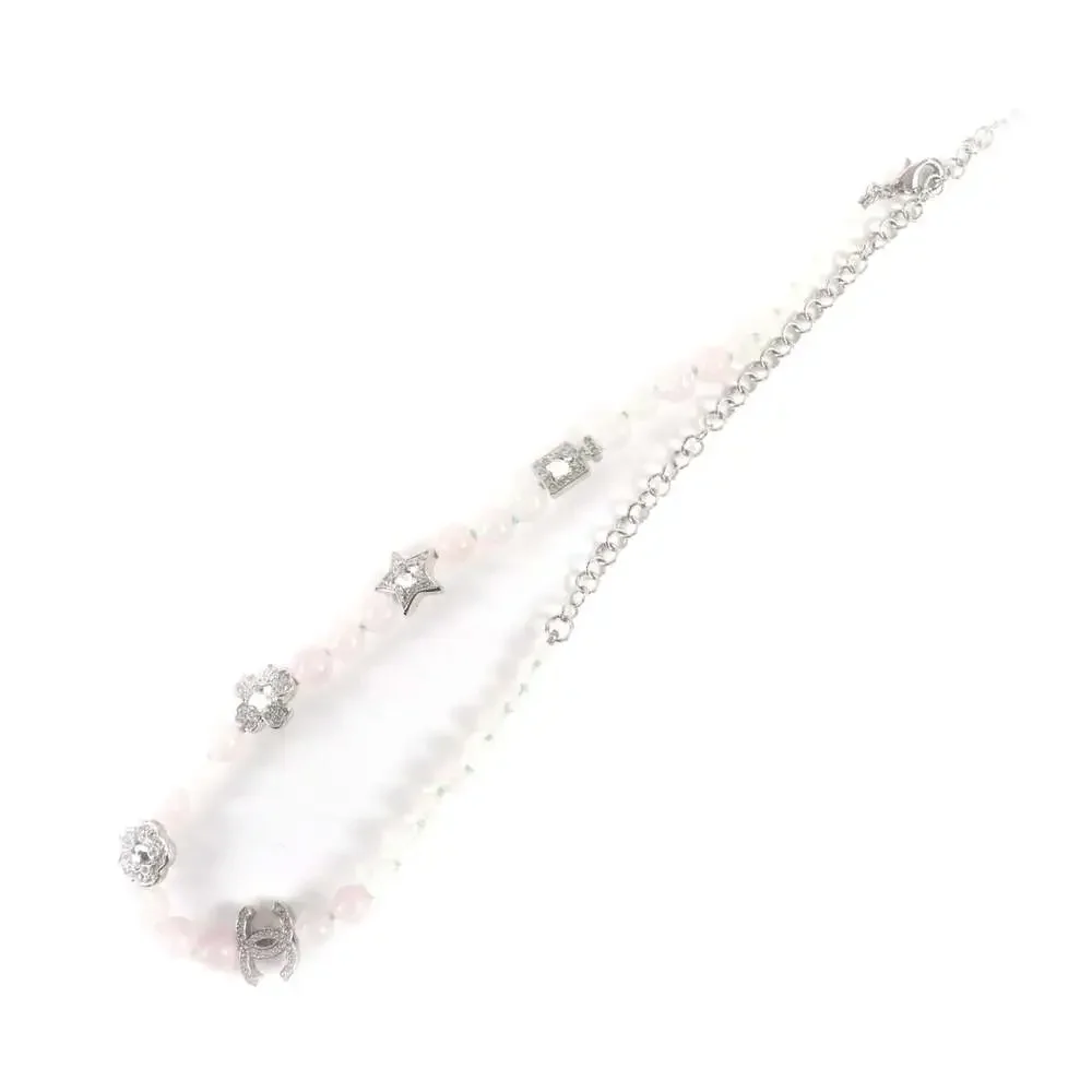 Chanel Cc Logo Pendant Necklace #250083C17B